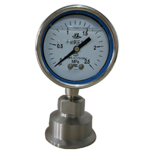 Y-60B-FZ衛(wèi)生型隔膜耐震壓力表